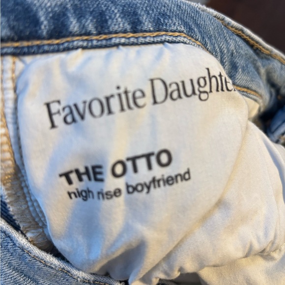 Favorite Daughter “the Otto” high rise boyfriend jeans sz 30 - Picture 7 of 7